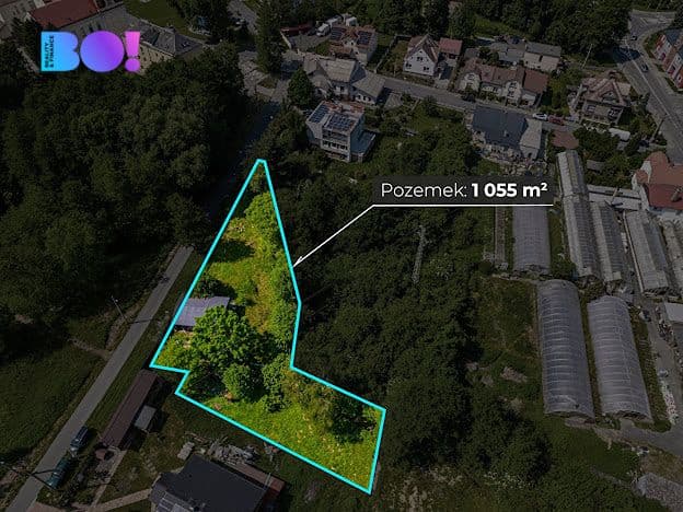 Pozemek Prodej stavebního pozemku 1055 m², Slezská Ostrava-Michálkov - Ostrava | Bazoš.cz