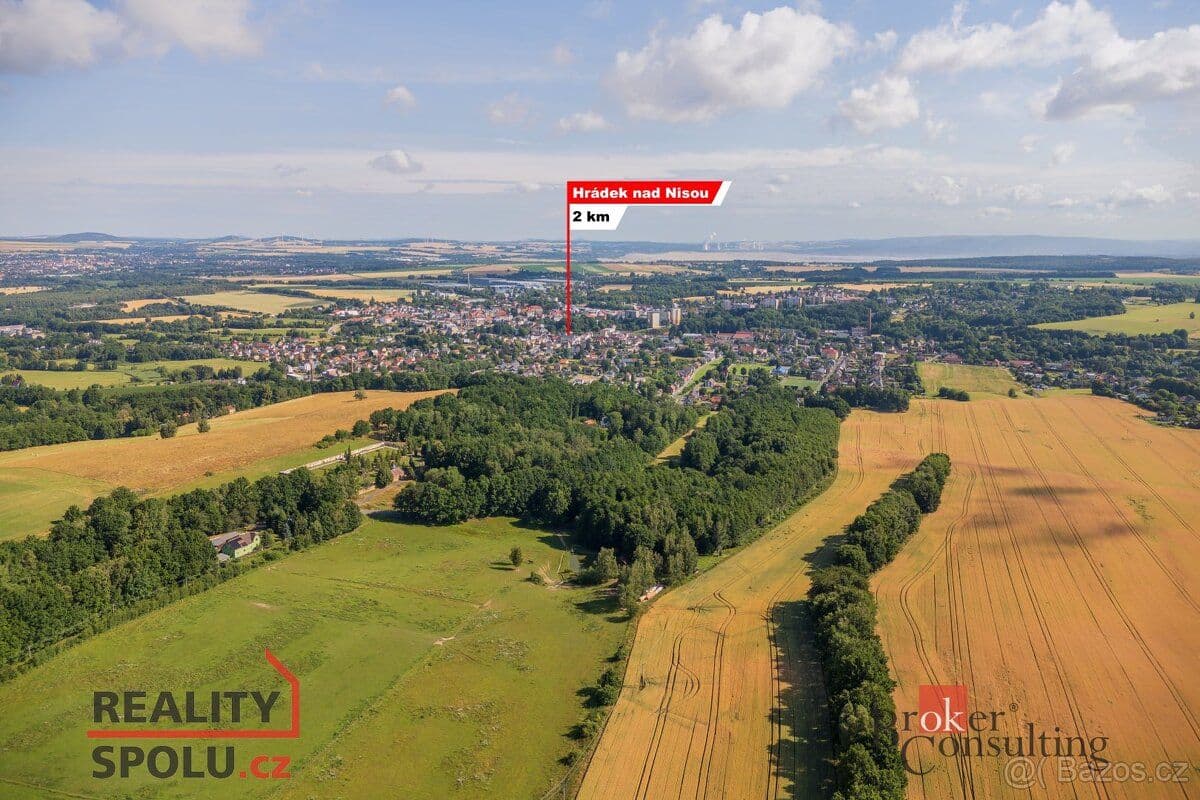 Pozemek Prodej, pozemky/bydlení, 1093 m2, Hrádek nad Nisou, Liberec  - Liberec | Bazoš.cz