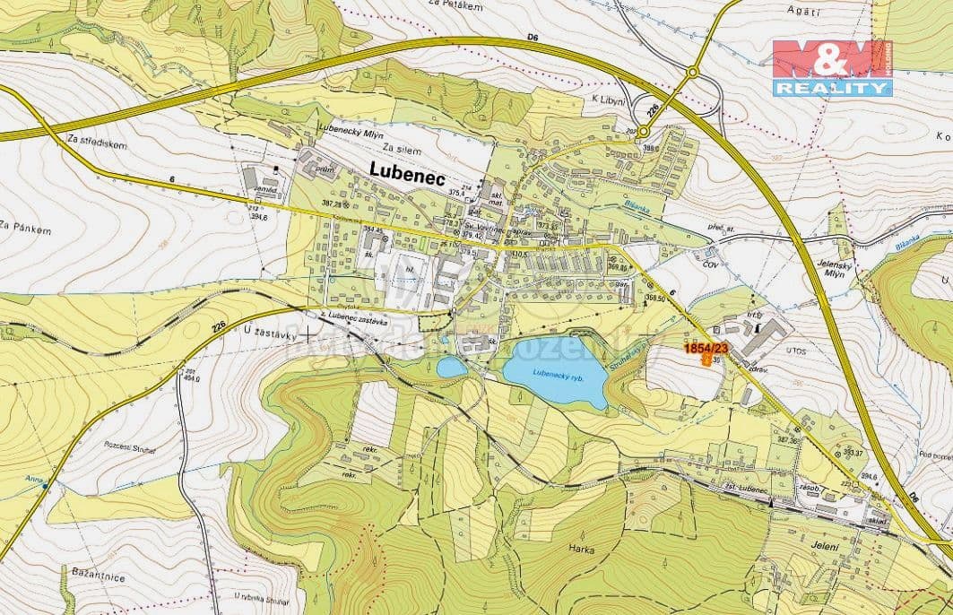 Pozemek Prodej pozemku k bydlení, 763 m², Lubenec - Louny | Bazoš.cz