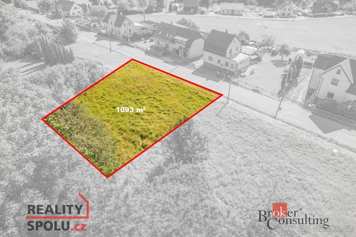 Pozemek Prodej, pozemky/bydlení, 1093 m2, Hrádek nad Nisou, Liberec  - Liberec | Bazoš.cz