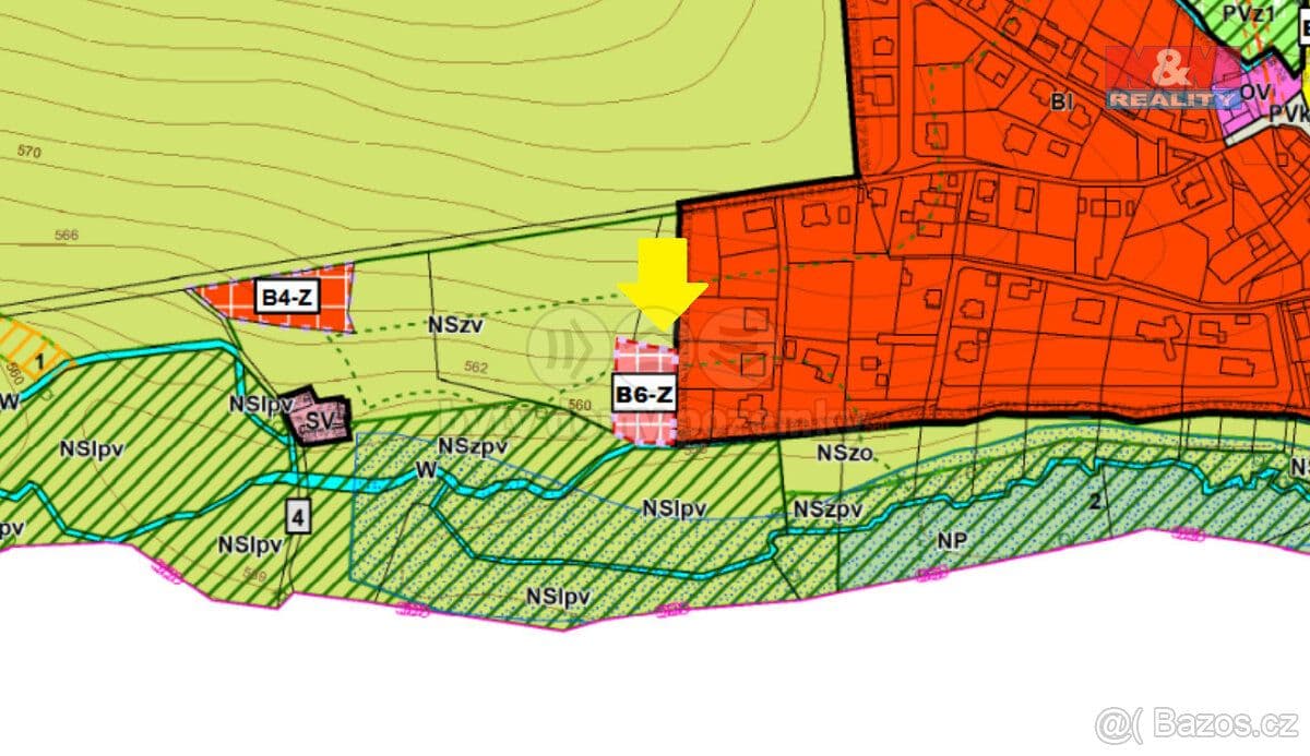 Pozemek Prodej pozemku k bydlení, 5176 m², Valy, ul. Na Stráni - Cheb | Bazoš.cz