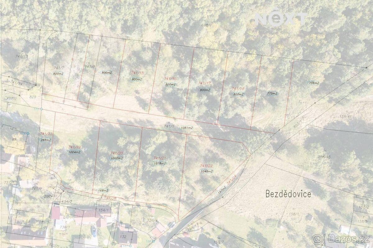 Pozemek Prodej pozemek Bydlení, 775㎡ - Strakonice | Bazoš.cz