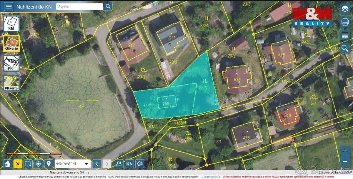 Pozemek Prodej pozemku k bydlení, 666 m², Rabyně - Praha - západ | Bazoš.cz
