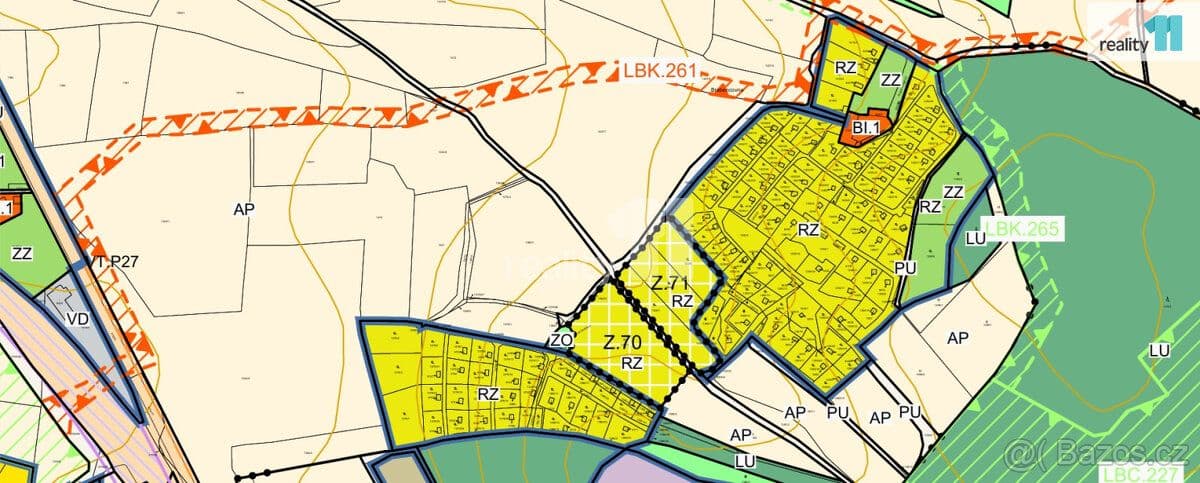 Pozemek Na prodej pozemek určený k výstavbě rekreačních staveb, chat - Písek | Bazoš.cz