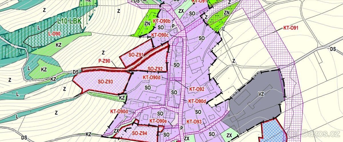 Pozemek Prodej stavebního pozemku 7165 m², Odry, Klokočůvek - Nový Jičín | Bazoš.cz