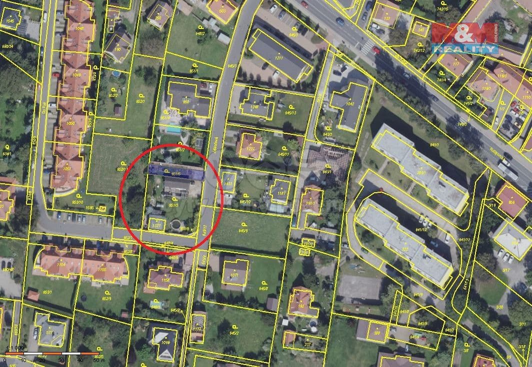 Pozemek Prodej pozemku, 159 m², Jesenice, ul. Jabloňová - Praha - západ | Bazoš.cz