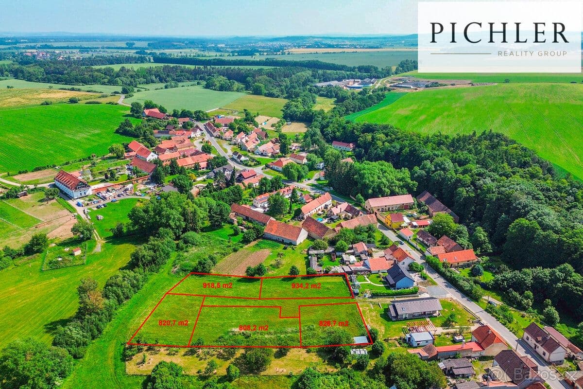 Pozemek Stavební pozemky - Černotín u Dnešic - Plzeň-jih | Bazoš.cz