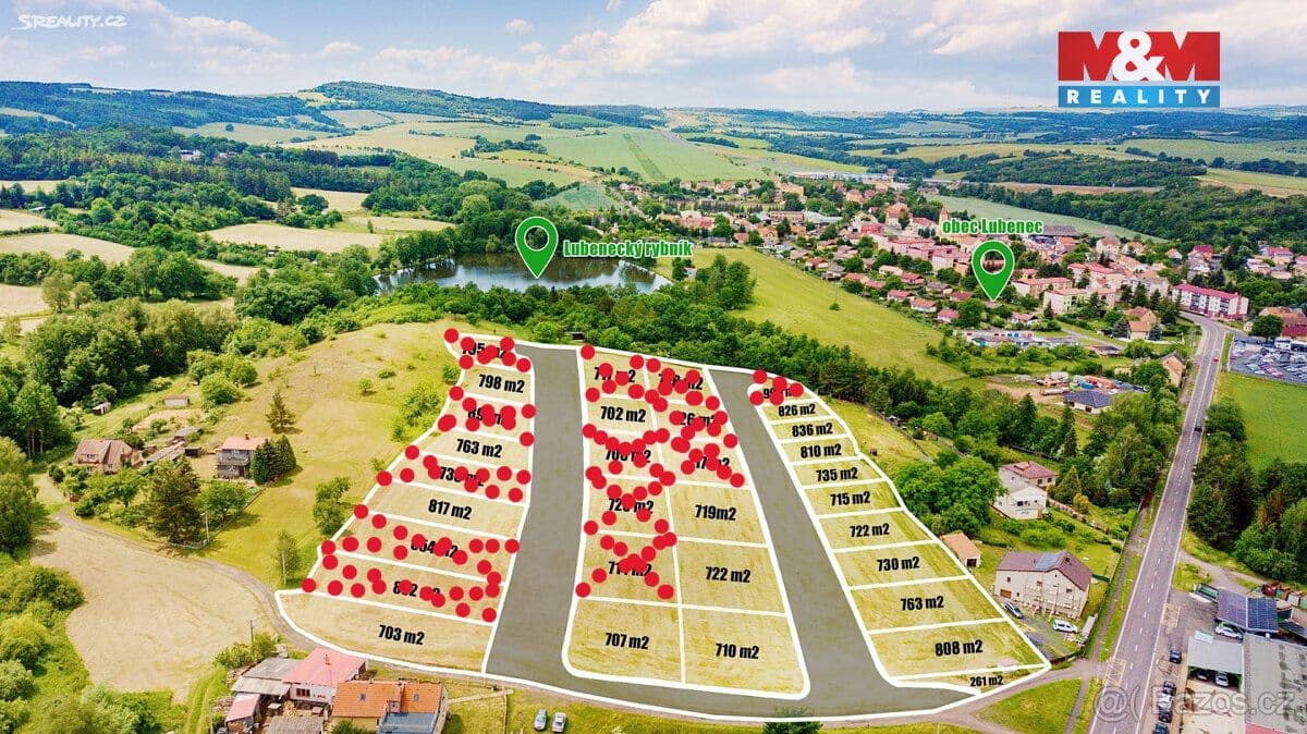 Pozemek Prodej pozemku k bydlení, 715 m², Lubenec - Louny | Bazoš.cz 2