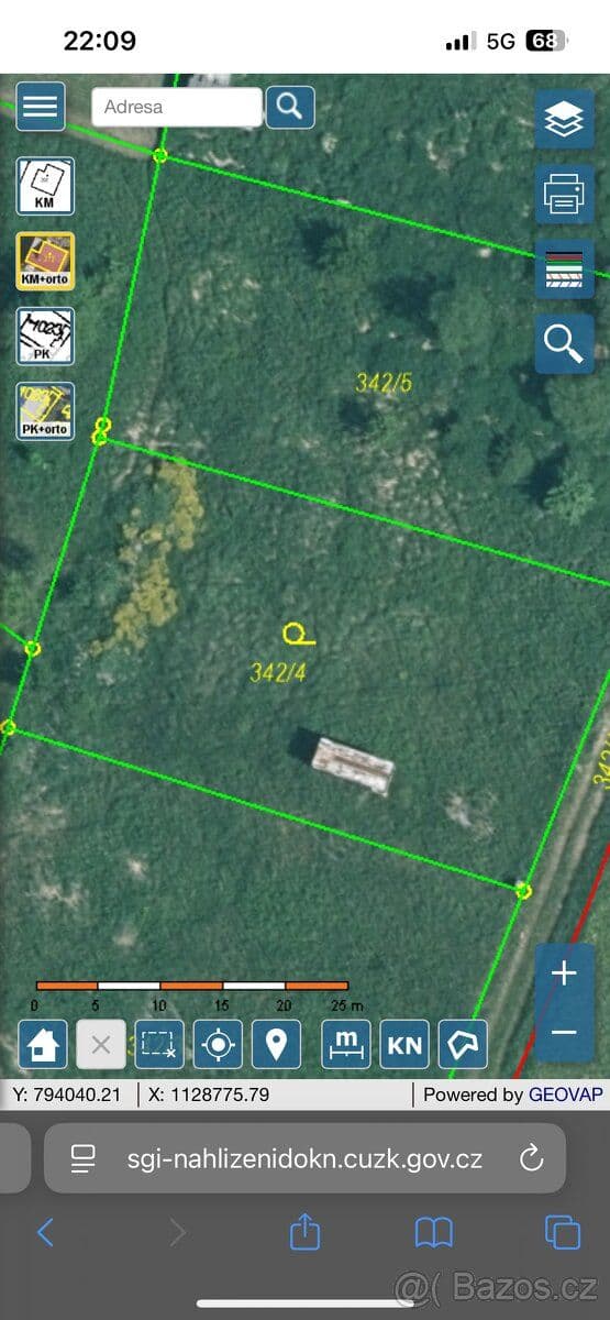 Pozemek Prodám pozemek - Strakonice | Bazoš.cz