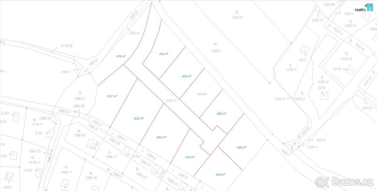 Pozemek Na prodej pozemek určený k výstavbě rekreačních staveb, chat - Písek | Bazoš.cz