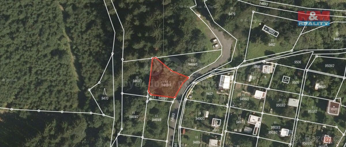 Pozemek Prodej zahrady, 444 m², Vsetín - Vsetín | Bazoš.cz