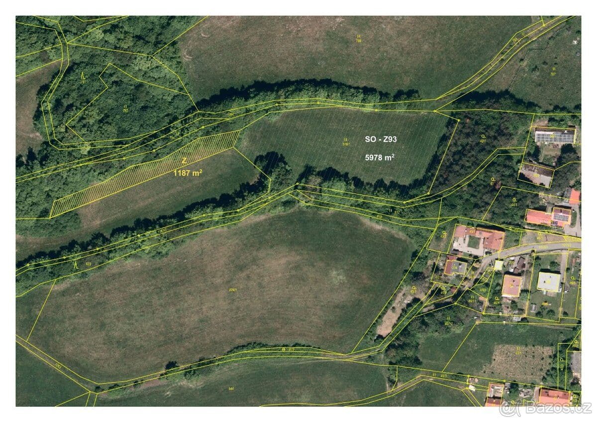 Pozemek Prodej stavebního pozemku 7165 m², Odry, Klokočůvek - Nový Jičín | Bazoš.cz