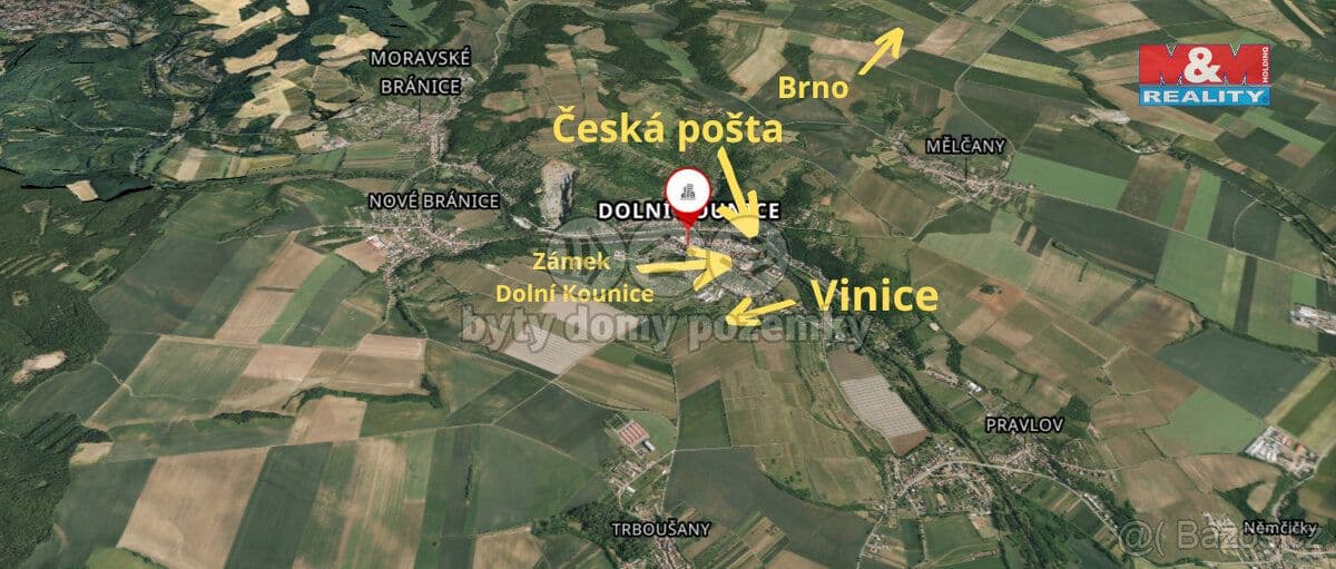 Pozemek Prodej vinice v Dolních Kounicích - Brno venkov | Bazoš.cz