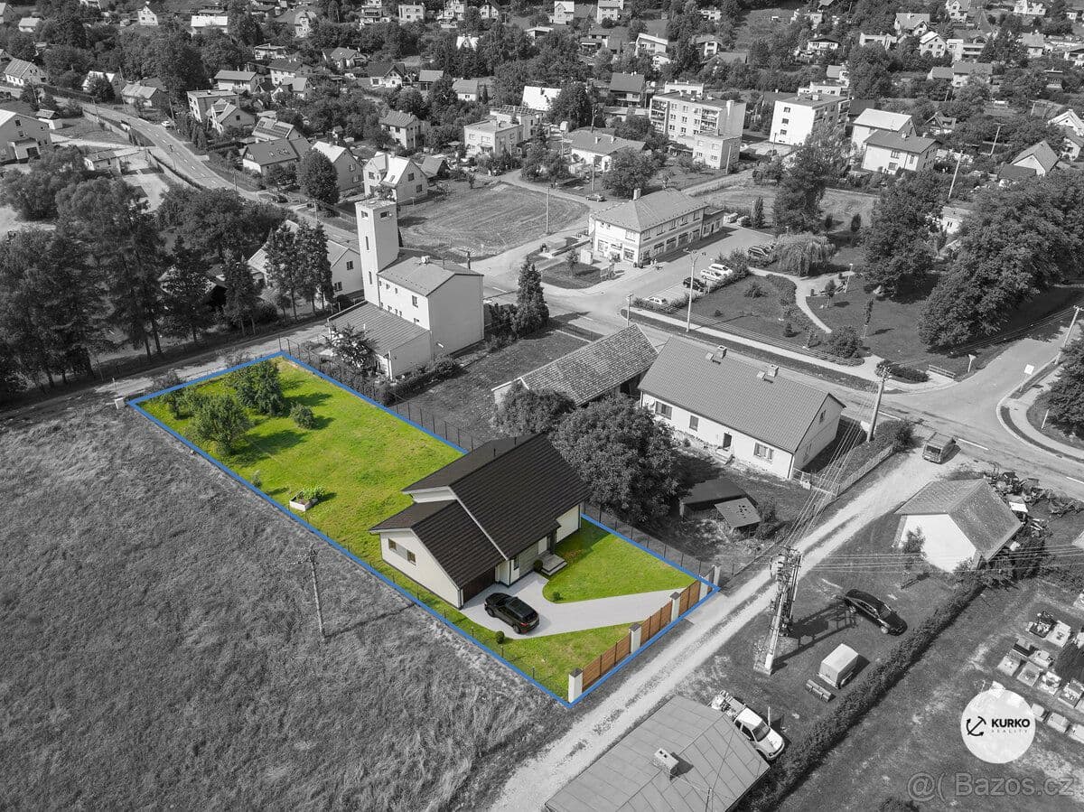 Pozemek Stavební pozemek s projektem domu 4+KK o výměře 1.364 m2 v o - Frýdek - Místek | Bazoš.cz