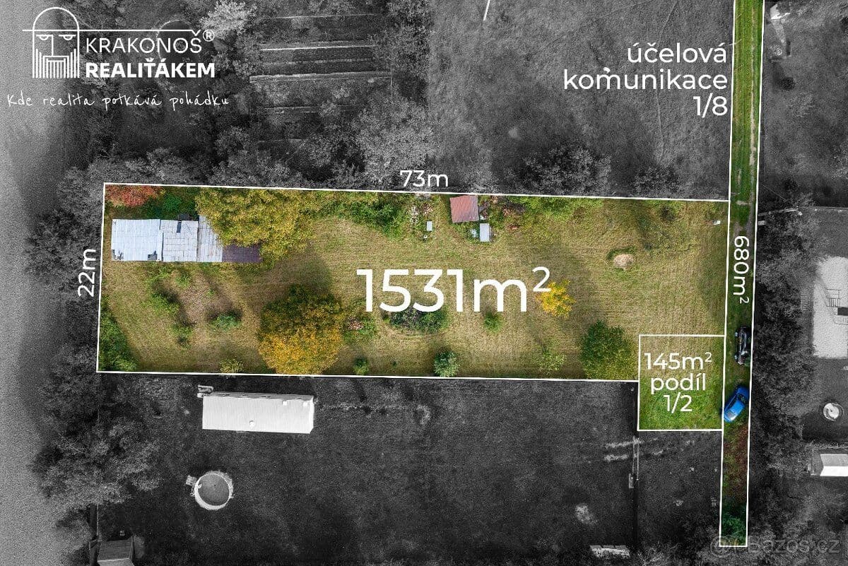 Pozemek Prodej pozemku, Lipník nad Bečvou-Nové Dvory - Přerov | Bazoš.cz 2