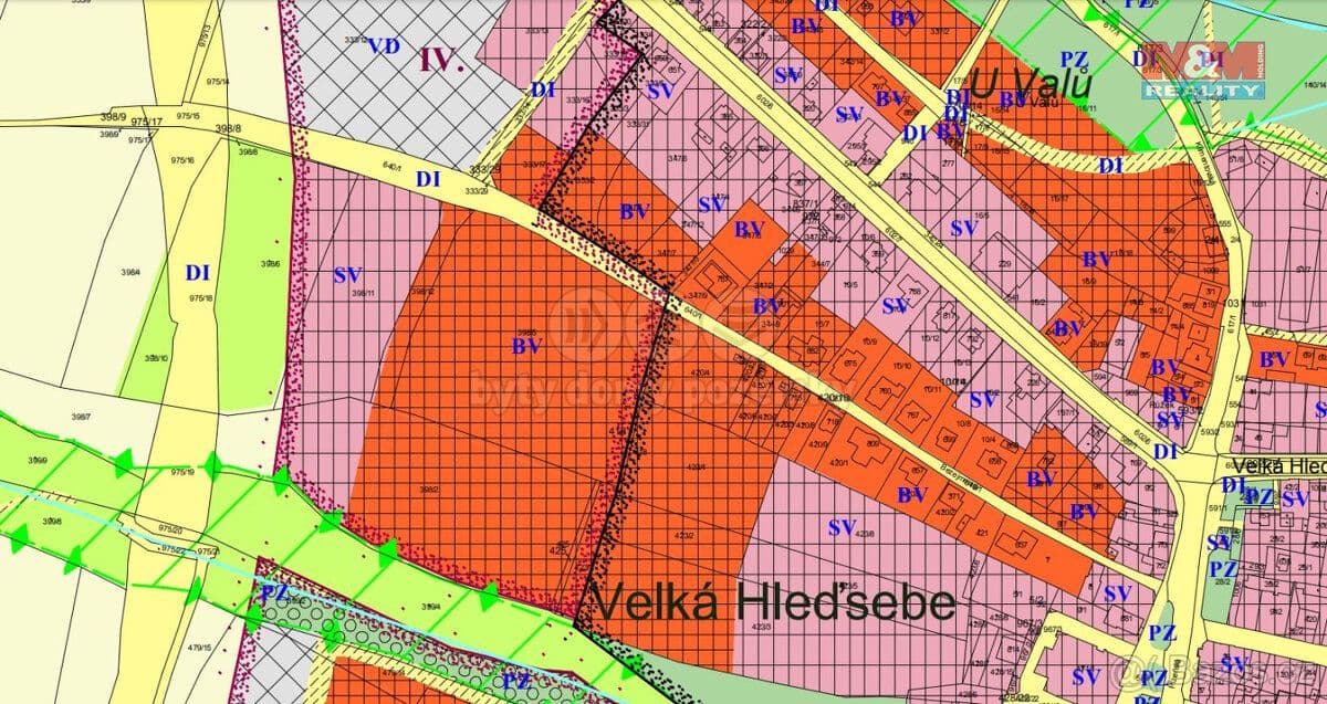 Pozemek Prodej pozemku k bydlení, 19985 m², Velká Hleďsebe - Cheb | Bazoš.cz