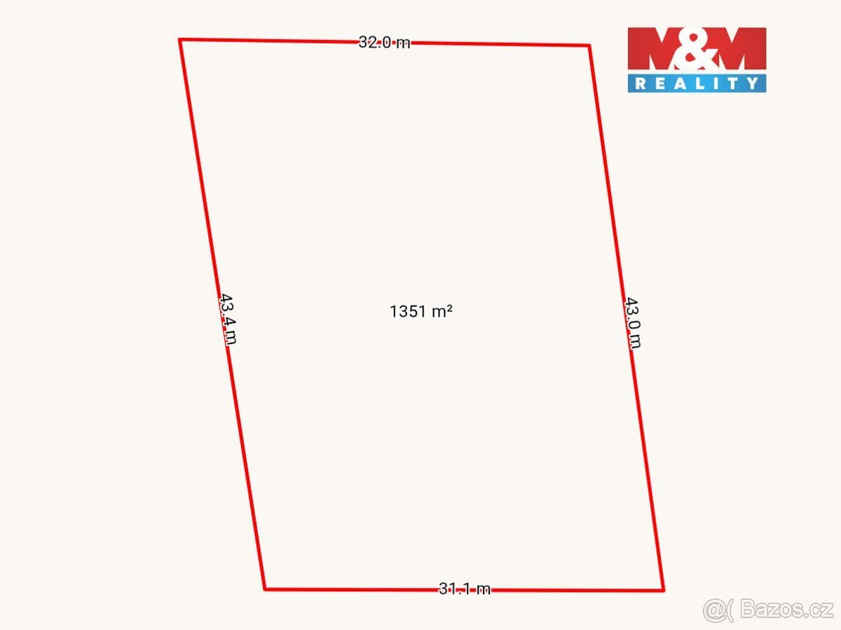 Pozemek Prodej pozemku k bydlení v Ostrově,1352 m2, Kfely - Karlovy Vary | Bazoš.cz