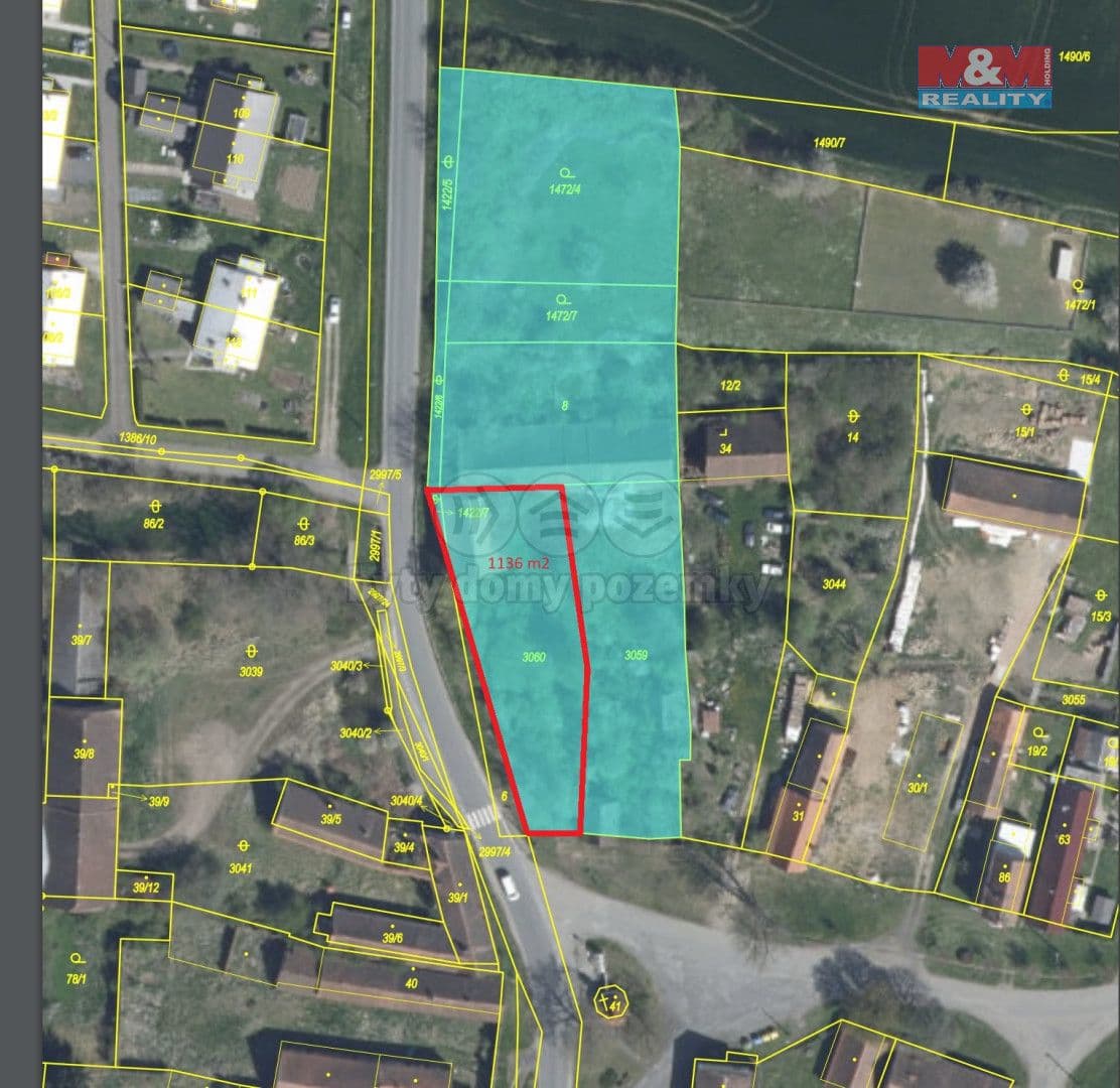 Pozemek Prodej pozemku k bydlení, 1136 m², Líšina - Plzeň-jih | Bazoš.cz