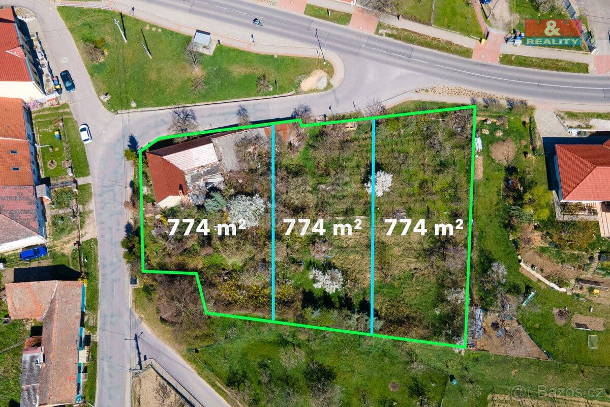 Pozemek Prodej pozemku k bydlení, 2322 m², Dyje - Znojmo | Bazoš.cz