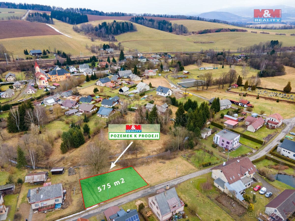 Pozemek Prodej pozemku k bydlení, 575 m², Lichkov - Ústí nad Orlicí | Bazoš.cz