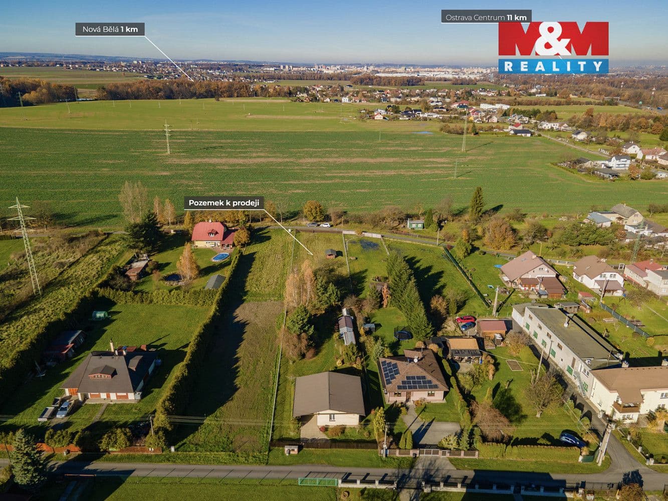 Pozemek Prodej stavebního pozemku 1 284 m²