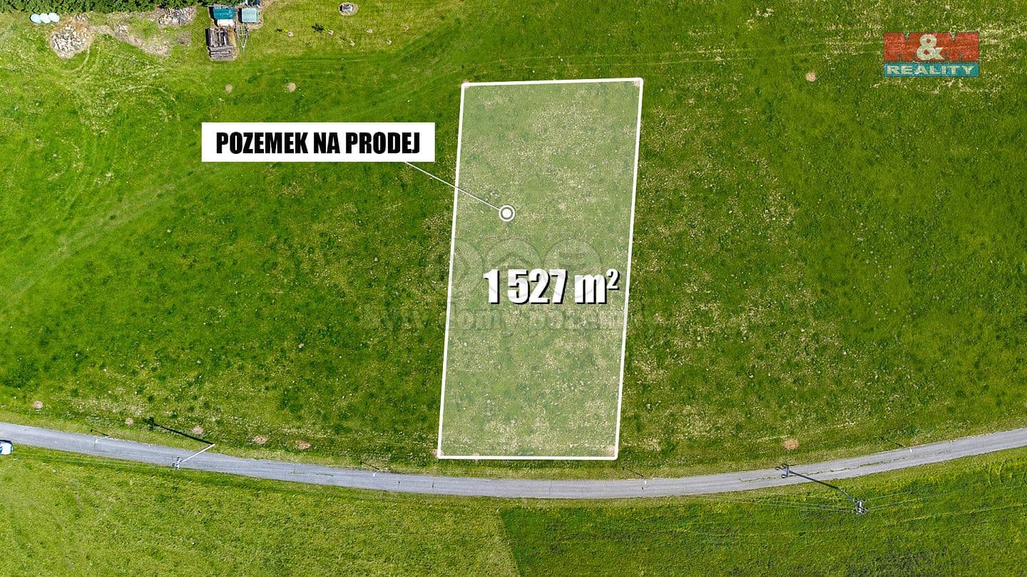 Pozemek Prodej stavebního pozemku 1 527 m²