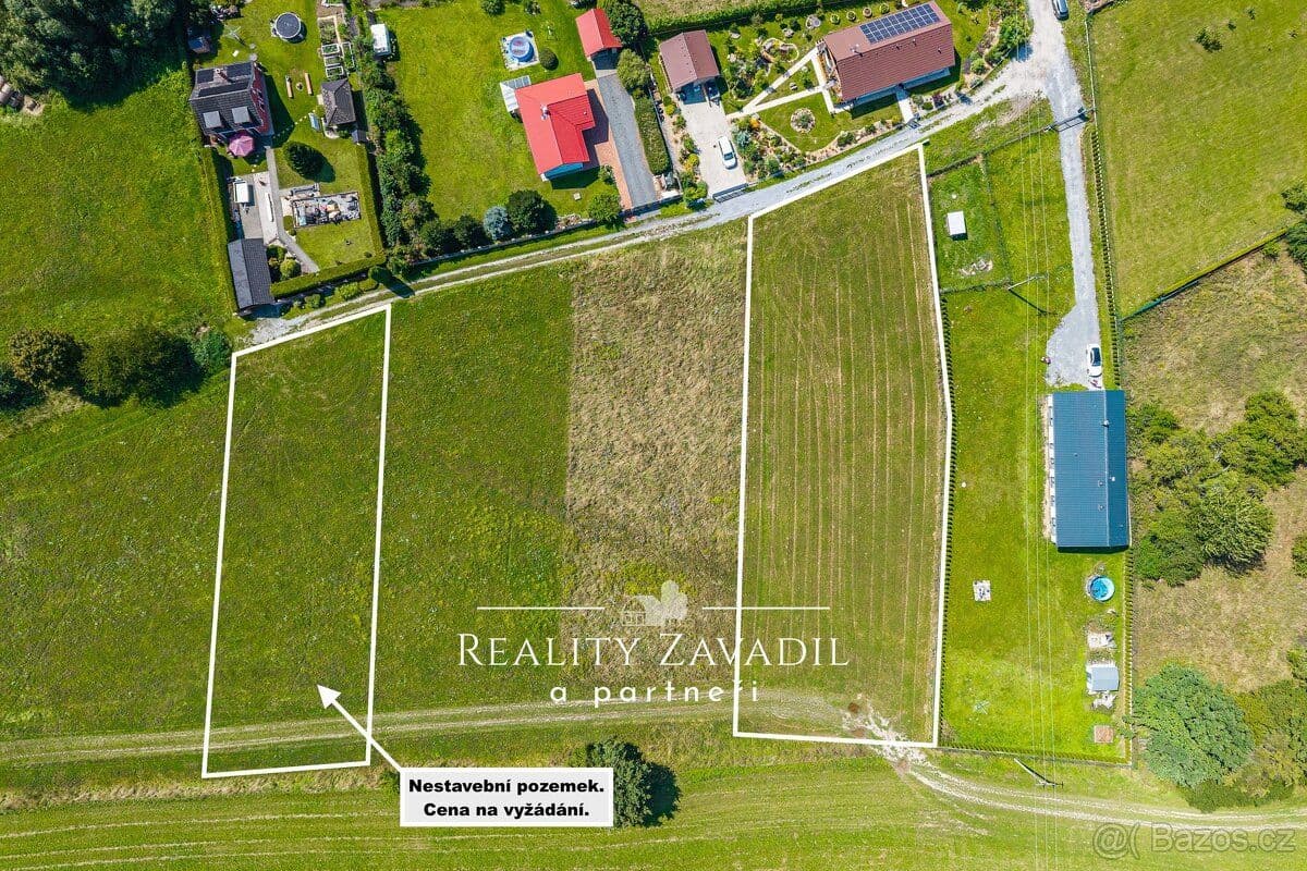 Pozemek Prodej stavebního pozemku 2 291 m² – Dunávice u Netvořic, ok - Benešov | Bazoš.cz