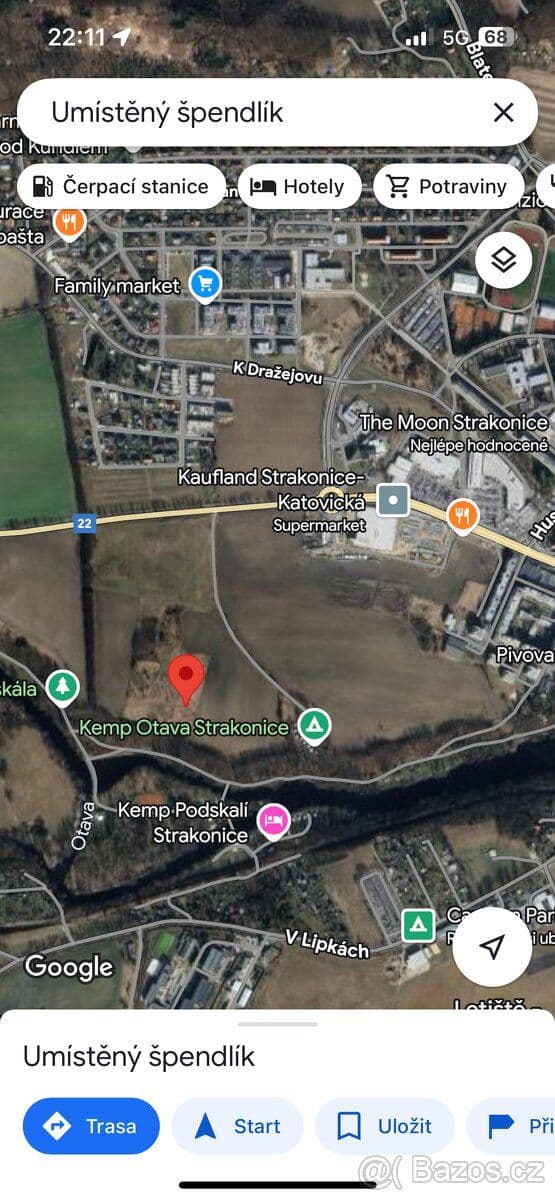 Pozemek Prodám pozemek - Strakonice | Bazoš.cz