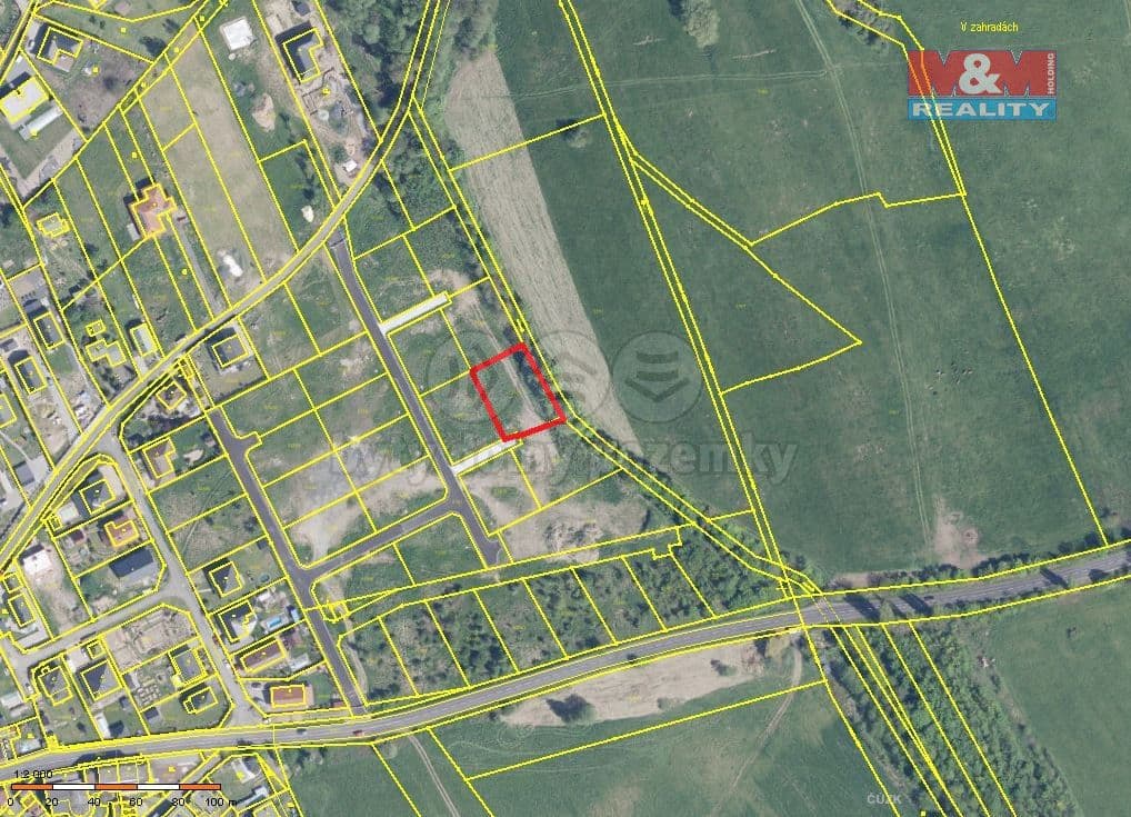 Pozemek Prodej pozemku k bydlení, 1078 m², Krupka - Unčín - Teplice | Bazoš.cz