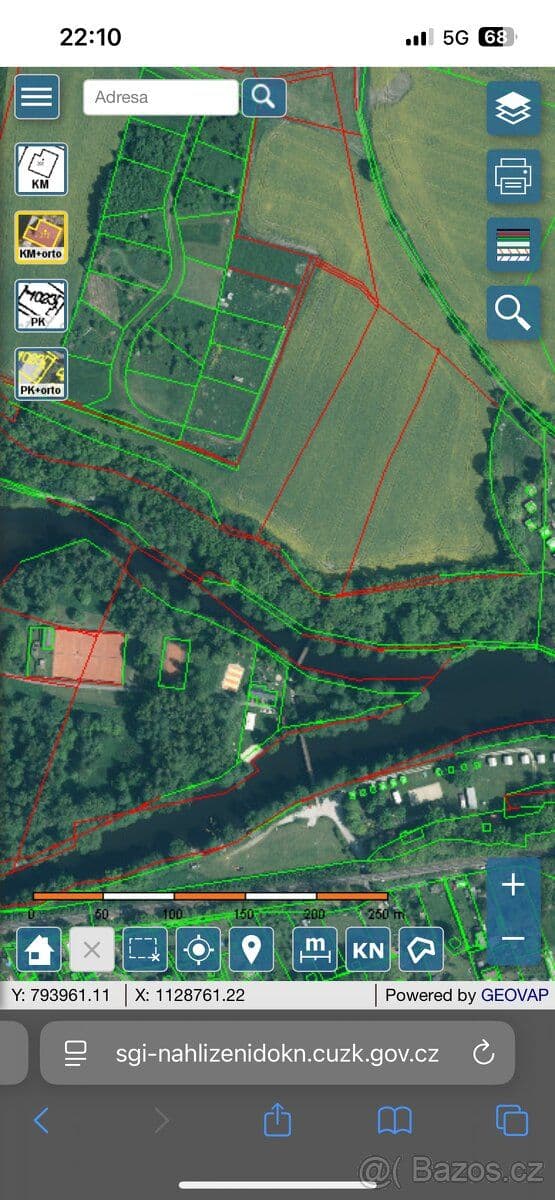 Pozemek Prodám pozemek - Strakonice | Bazoš.cz