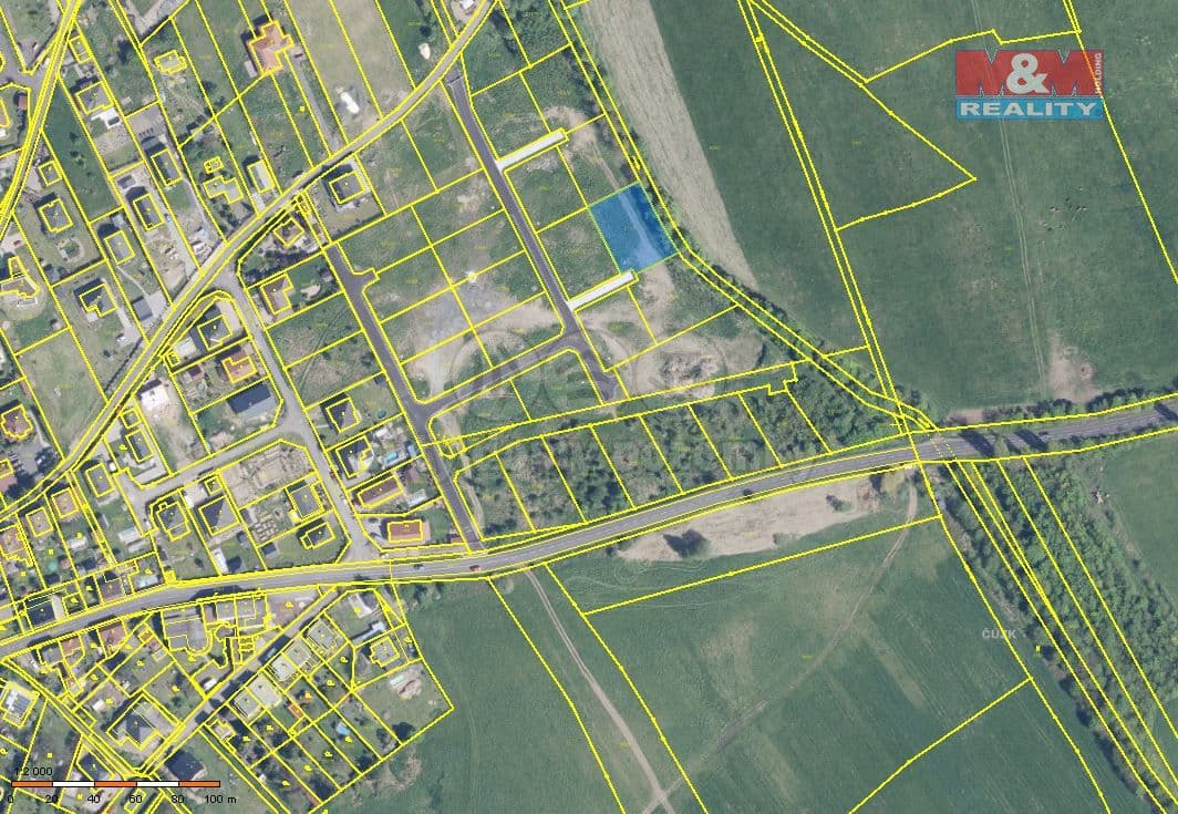 Pozemek Prodej pozemku k bydlení, 1078 m², Krupka - Unčín - Teplice | Bazoš.cz
