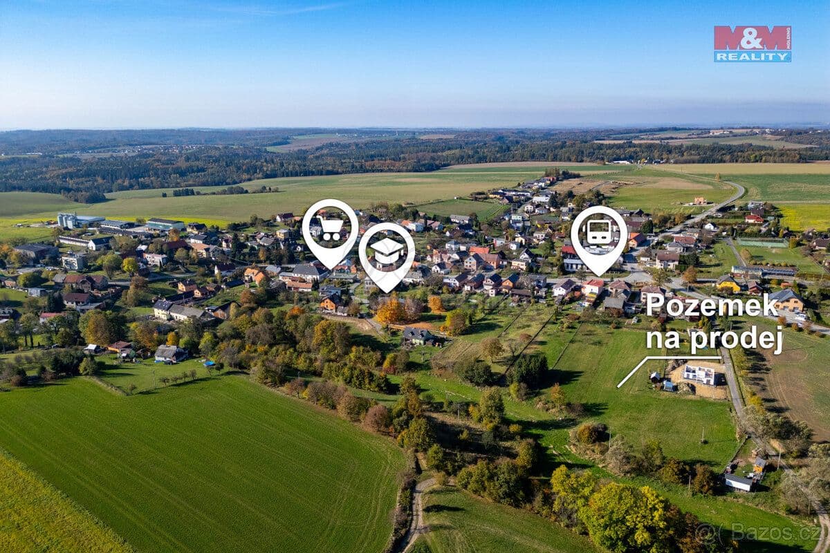 Pozemek Prodej pozemku k bydlení, 3982 m², Hlubočec - Opava | Bazoš.cz