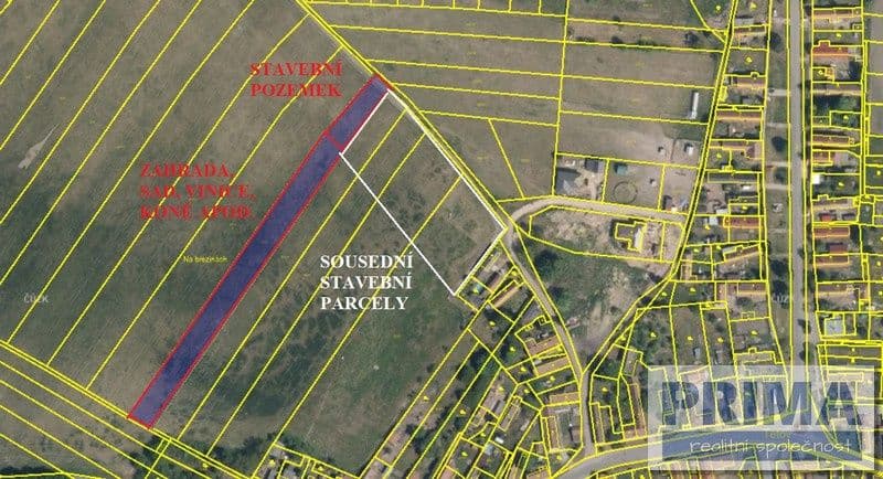 Pozemek Stavební pozemek pro rodinný dům 1025m2 Tetov - Pardubice | Bazoš.cz 2