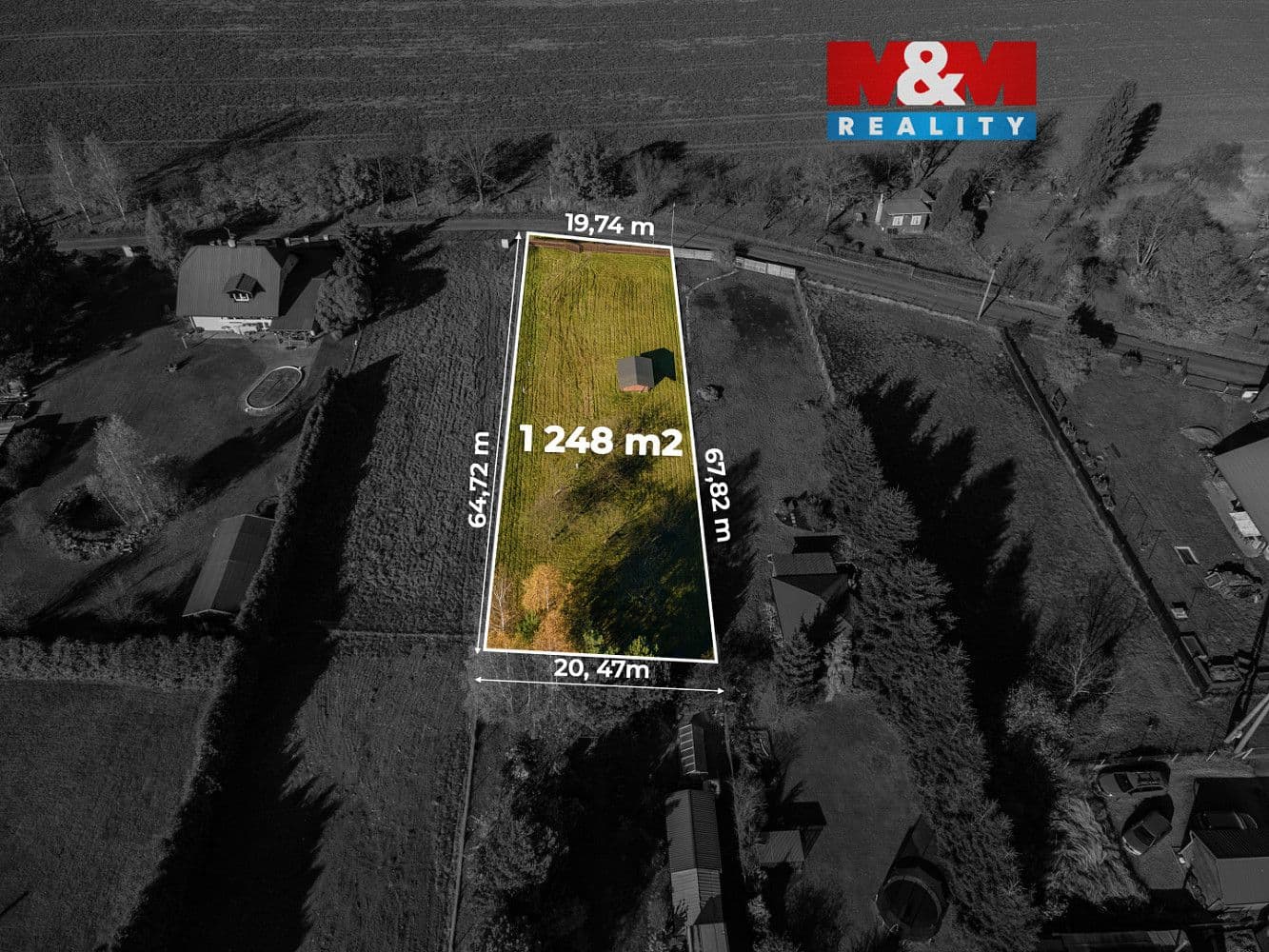 Pozemek Prodej stavebního pozemku 1 284 m²