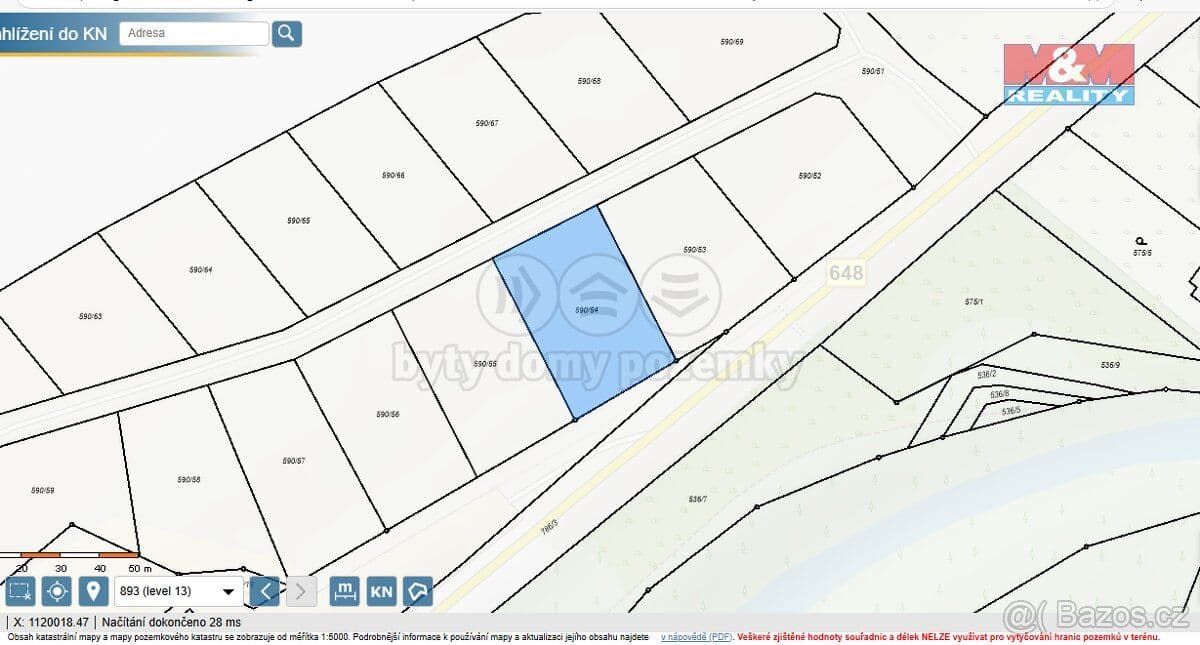 Pozemek Prodej pozemku k bydlení, 1370 m², Vojkovice - Frýdek - Místek | Bazoš.cz
