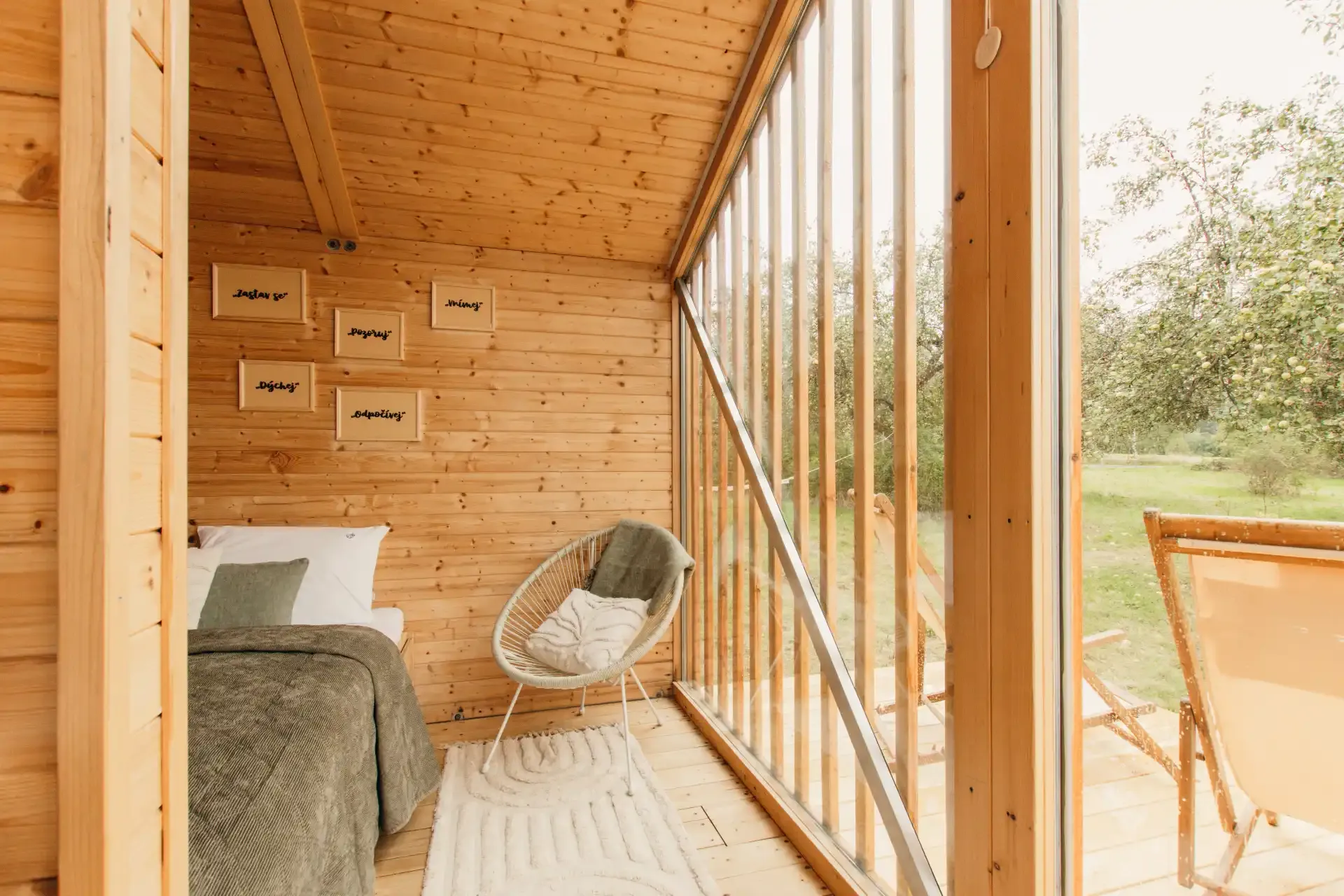 Glamping na prodej: Útulna v sadu 30min od Prahy 5