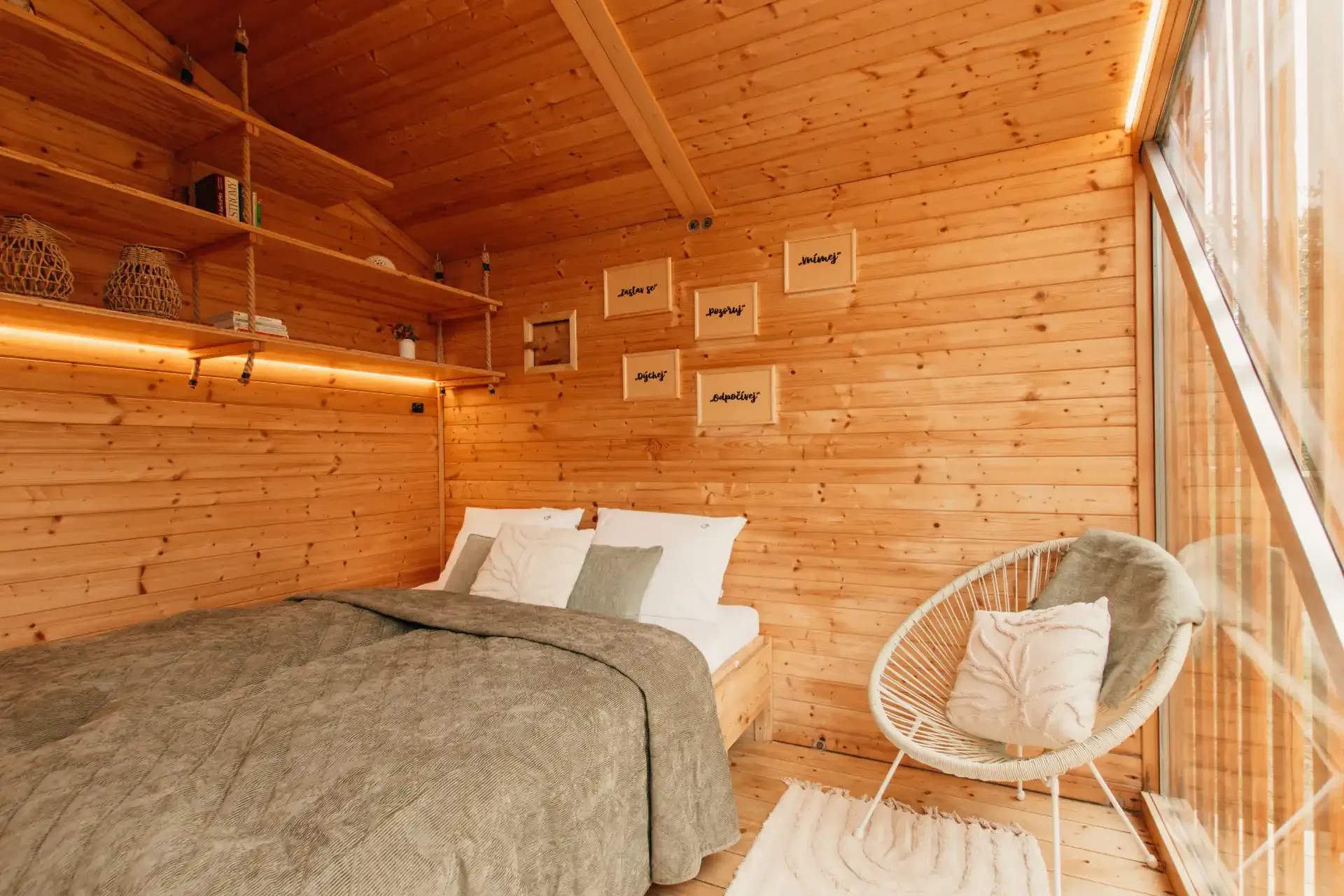 Glamping na prodej: Útulna v sadu 30min od Prahy 8