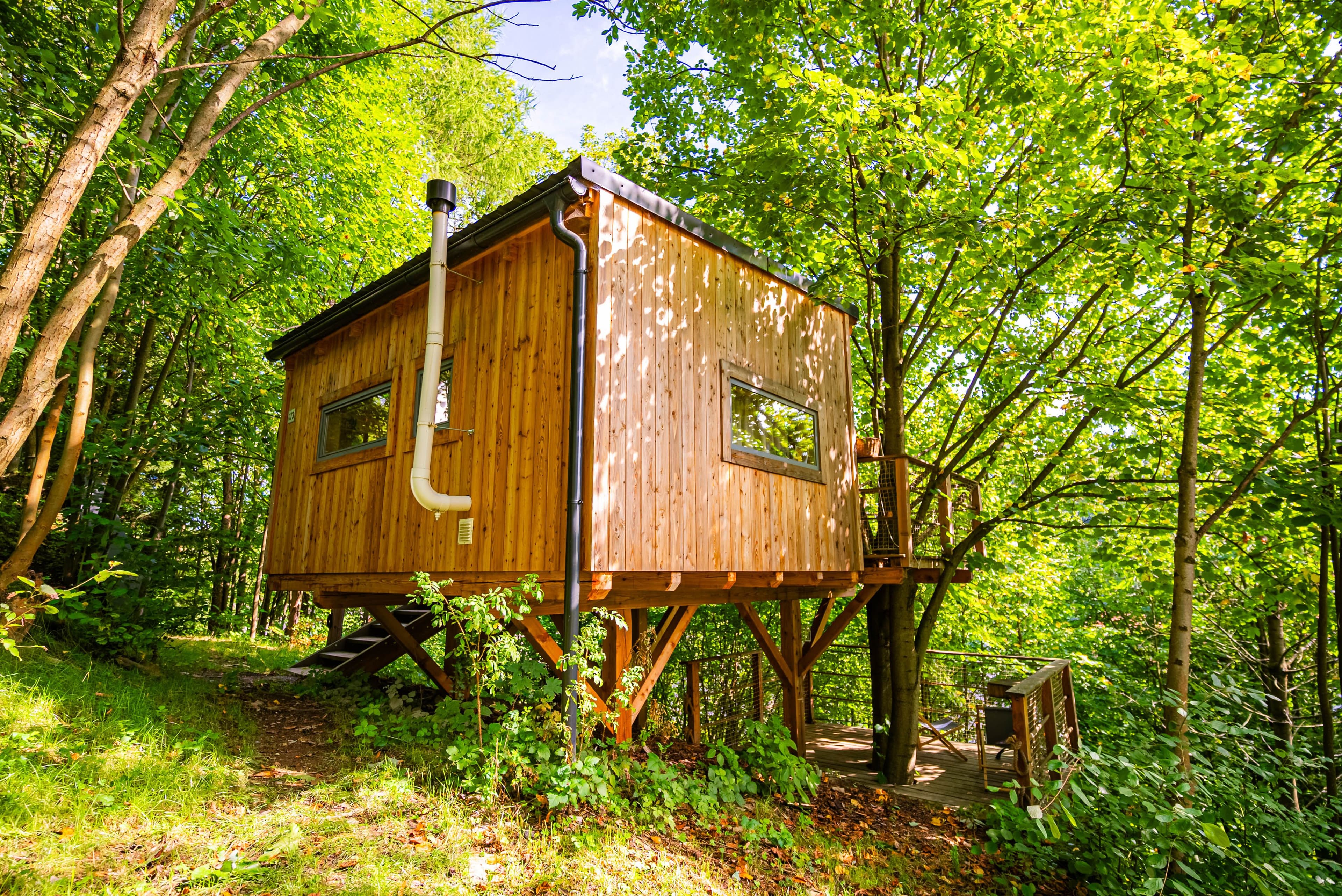 Pozemek 🏡 Na prodej: úspěšný zavedený glamping Treehouse Na Stráni – pozemek se stavbami, know-how Pozemek 🏡 Na prodej: úspěšný zavedený glamping Treehouse Na Stráni – pozemek se stavbami, know-how