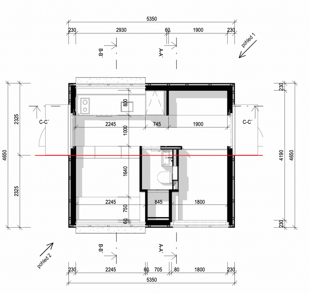 Ulita se sedlovou střechou od Egoe Ulita se sedlovou střechou 4