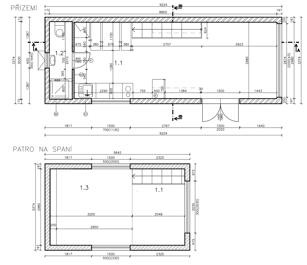 Tiny house Nováček 9m od Truhlářství Rillich Tiny house Nováček 9m 5