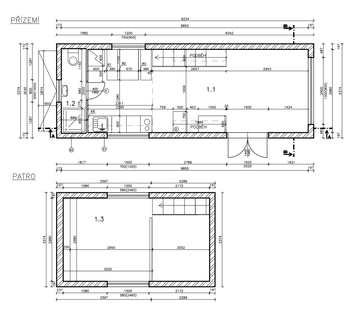 Tiny house Sedlák 9m od Truhlářství Rillich Tiny house Sedlák 9m 5