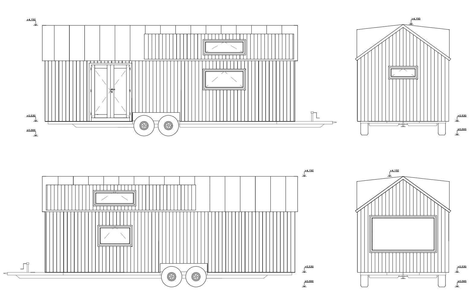 Tiny house Sedlák 9m od Truhlářství Rillich Tiny house Sedlák 9m 6