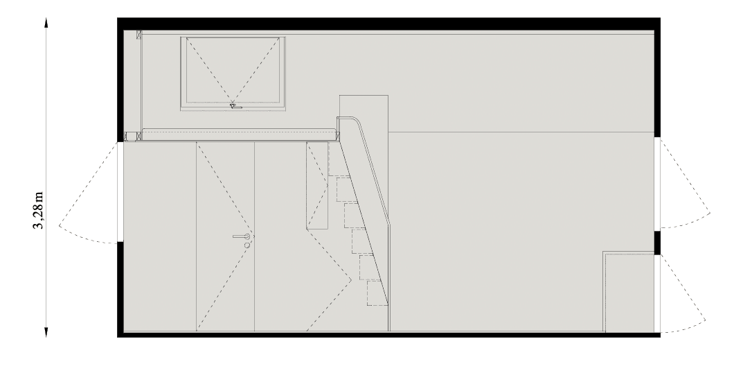 Hut 1+1 od Mobile Hut Hut 1+1 7