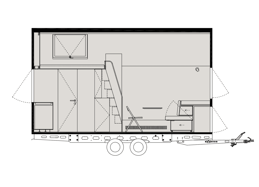 Hut 1+1 od Mobile Hut Hut 1+1 8