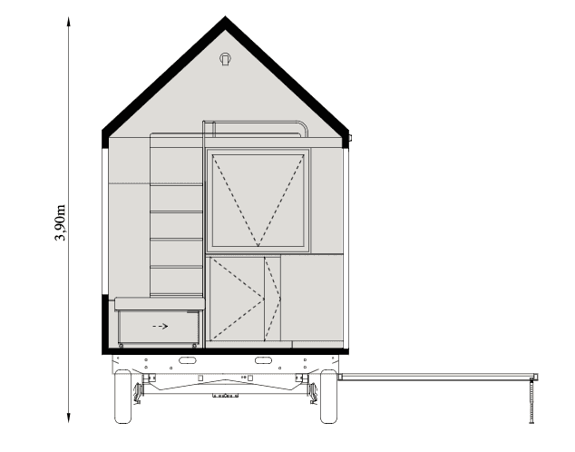 Hut 2+1 od Mobile Hut Hut 2+1 9