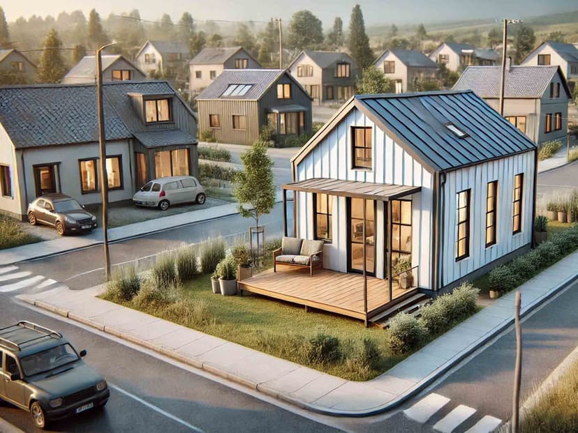 Tiny house jako rychlé, flexibilní a dostupné bydlení občanům. Trvalé i dočasné.