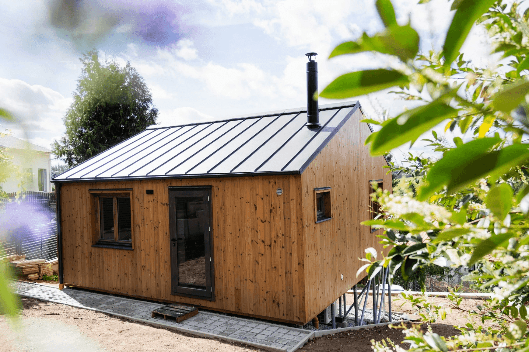 Modulová dřevostavba- Chata od Truhlářství Rillich Modulová dřevostavba- Chata 1