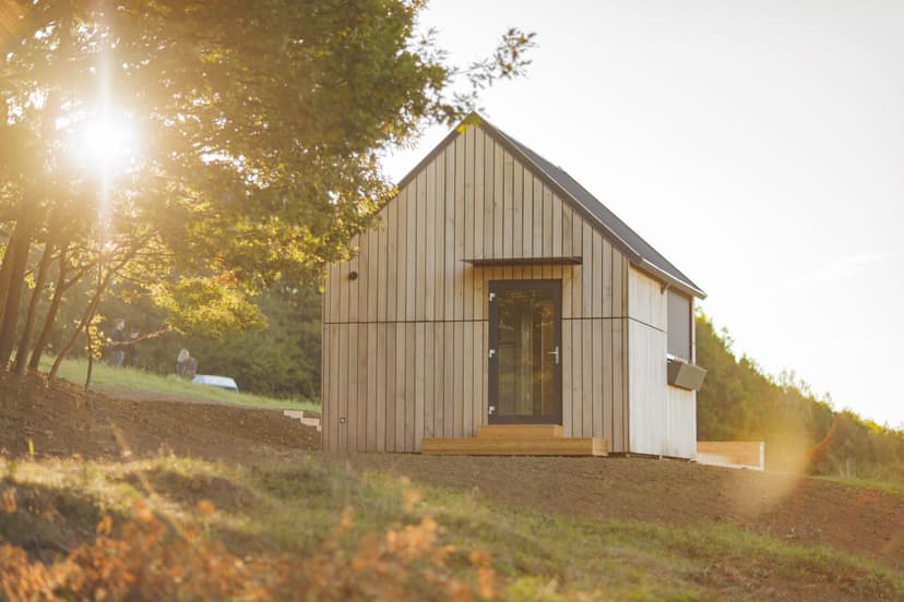 Tiny house vhodný na trvalé bydlení