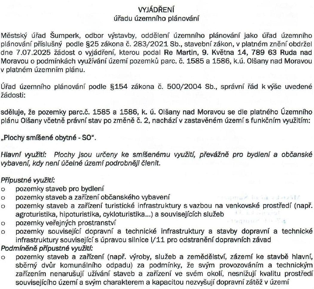 Pozemek 🌄 Prodej stavebního pozemku v Olšanech - Šumperk | Bazoš.cz Pozemek 🌄 Prodej stavebního pozemku v Olšanech - Šumperk | Bazoš.cz