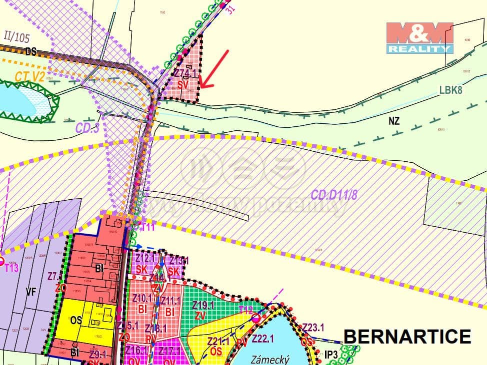 Pozemek Prodej pozemku, 1233 m², Bernartice - Písek | Bazoš.cz Pozemek Prodej pozemku, 1233 m², Bernartice - Písek | Bazoš.cz